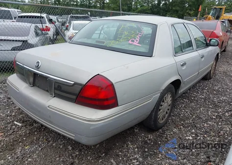 2008 Mercury Grand Marquis Ls from USA, damaged, VIN 2MEHM75V68X603891